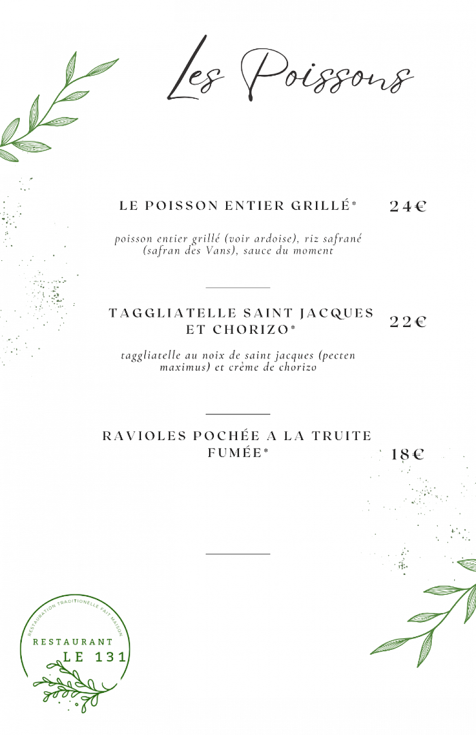 Les poissons